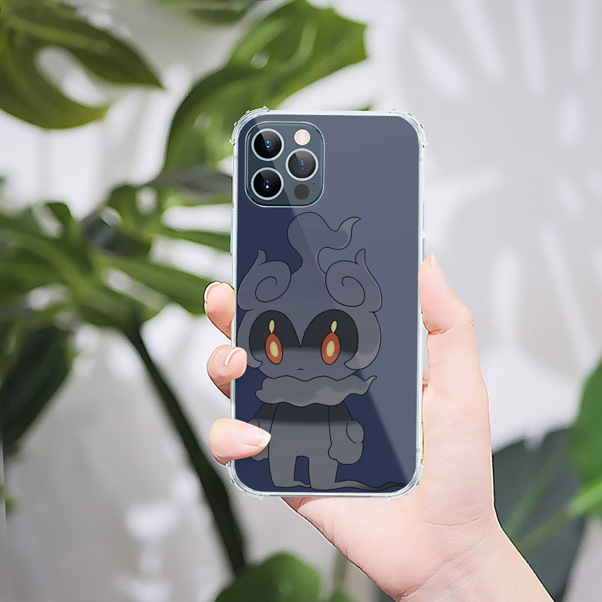 （画像用） ポケットモンスター Pokémon 【iPhone 12シリーズ対応】透明スマホケース（クリアソフトケース）